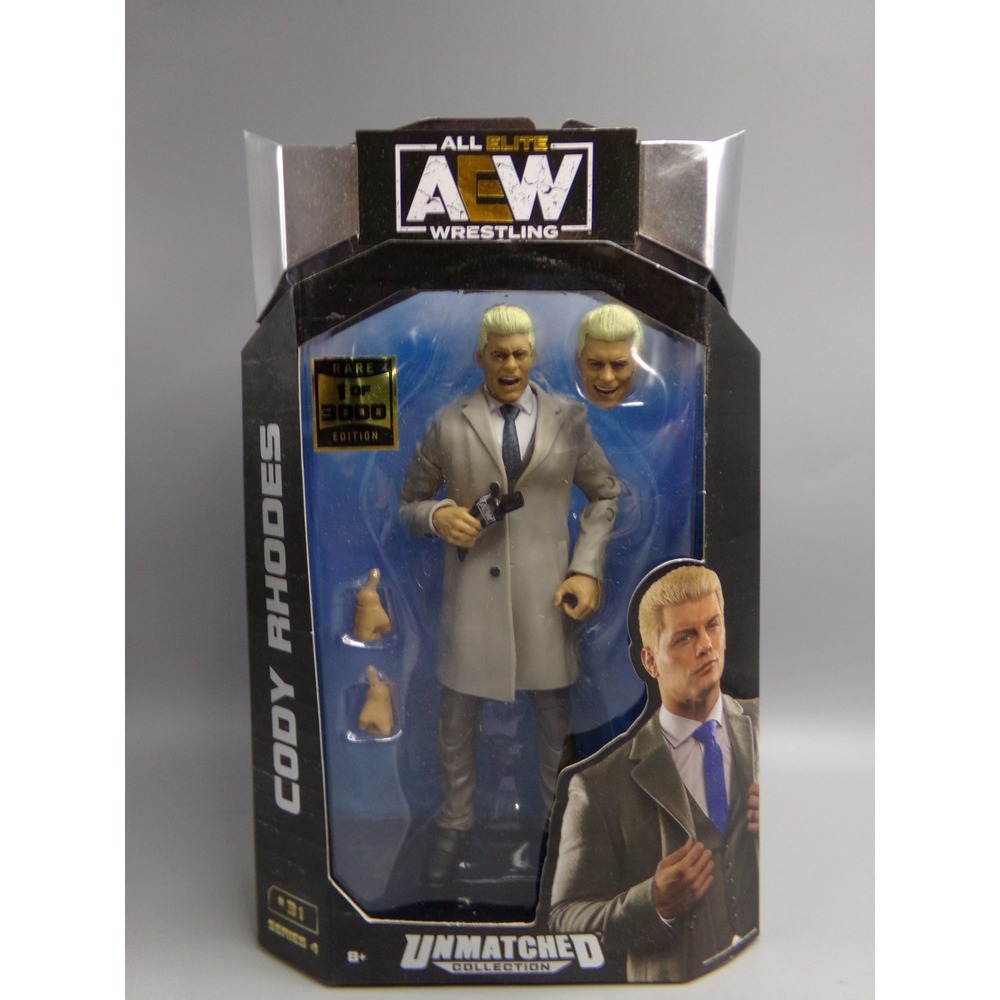 AEW Unmatched Collection Cody Rhodes Series 4 Action Figure 1 of 3000 Edition